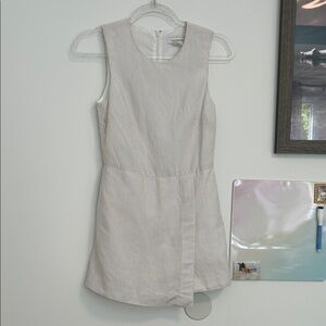 Club Monaco Striped Sleeveless Romper